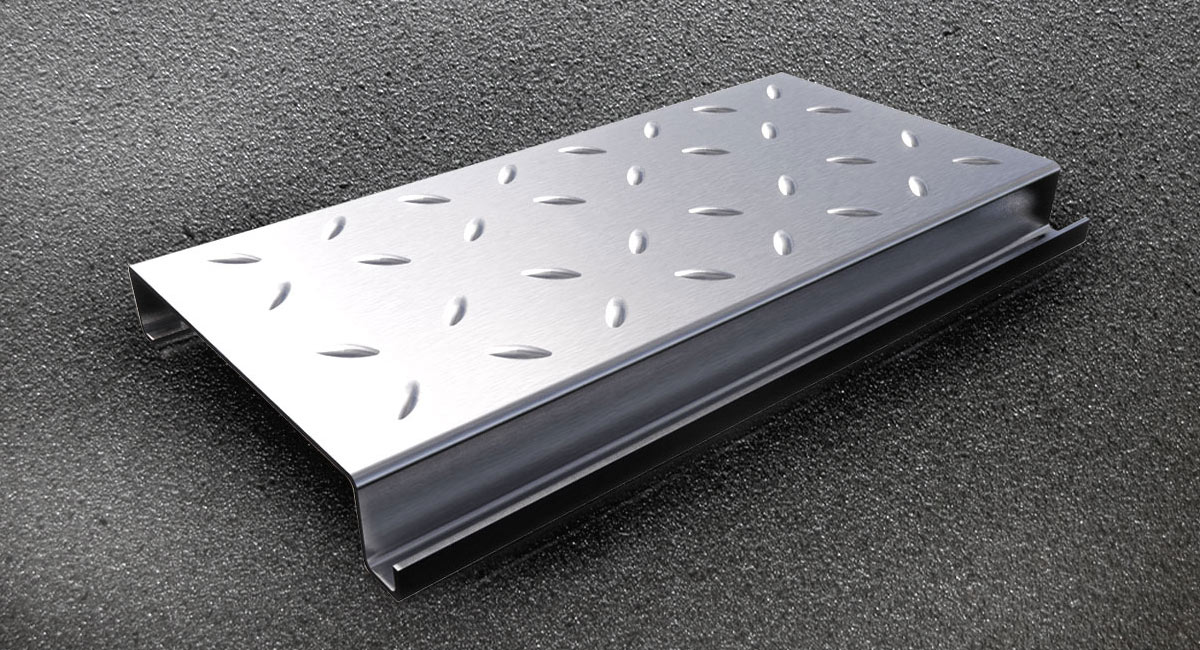 Galvanized steel sheet flooring ZK-02