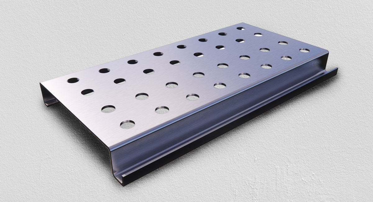 Galvanized steel sheet flooring ZK-04